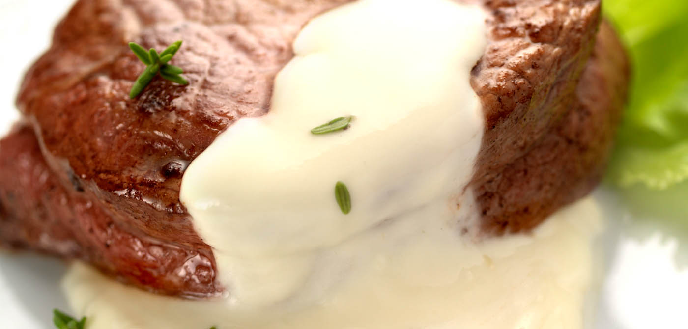 Tournedos au fromage fondu et au thym