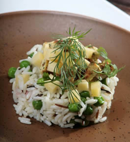 Wilde rijstsalade met Leerdammer